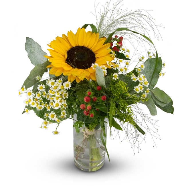 bouquet of sunflower
